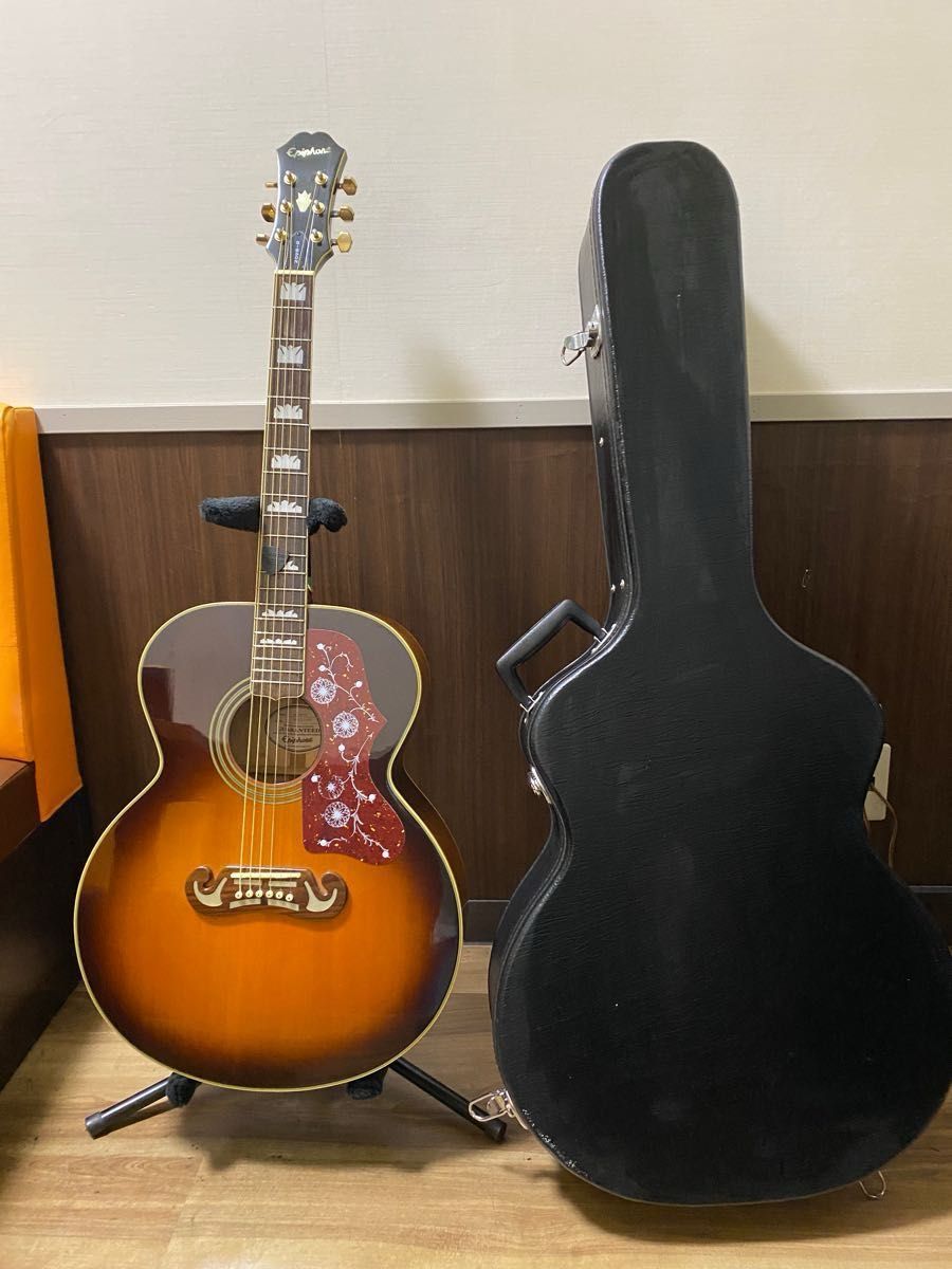 Gibson直系　EPIPHONE EJ-200VS ハードケース付き　