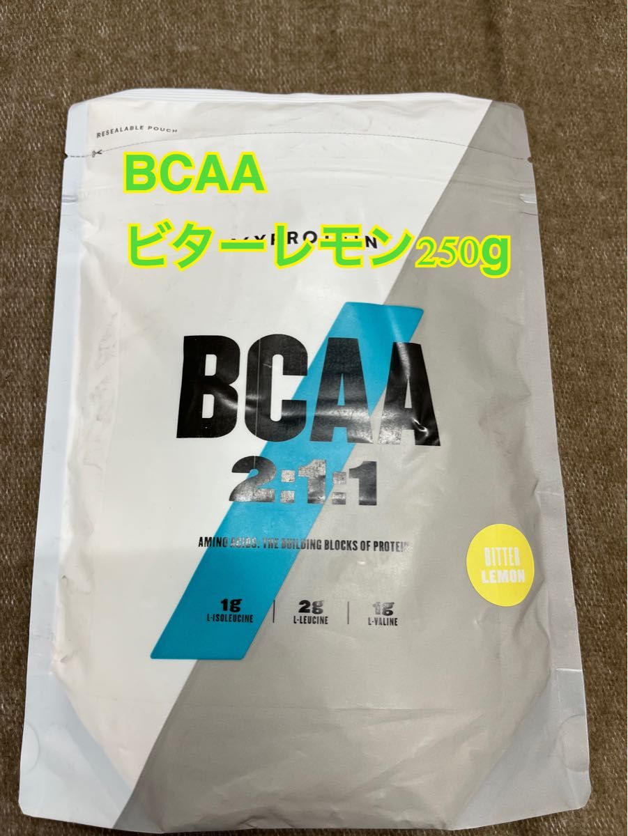 マイプロテイン　BCAAビターレモン250g