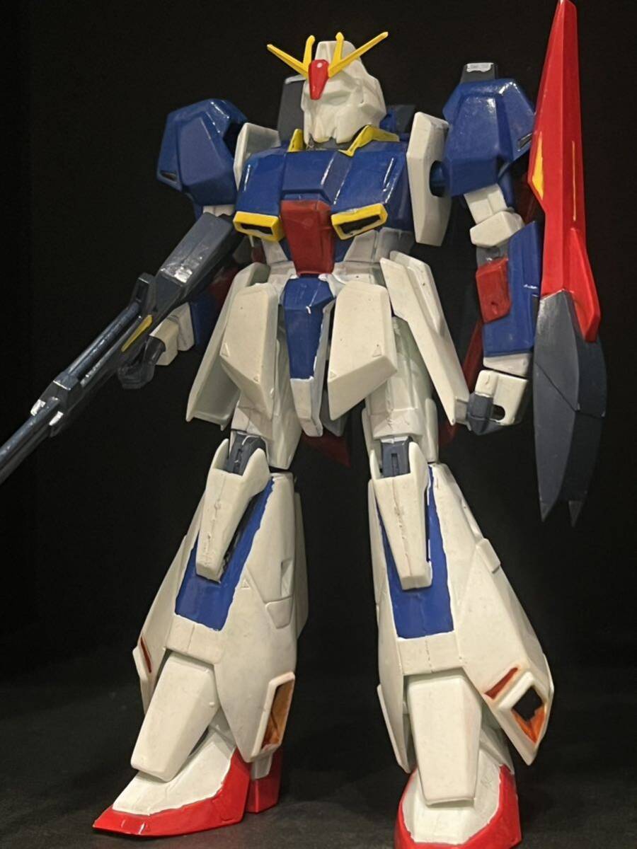 【塗装済完成品】ガンプラ ジャンク　旧キット 1/144　ゼータガンダム　Zガンダム　クリーニング済_画像4