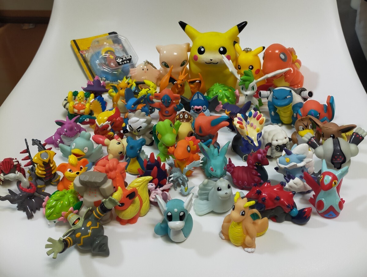 ★ポケモン★ポケットモンスター★モンコレ★指人形★貯金箱★ピカチュウプロジェクトフィギュア等いろいろセット★当時物★50個以上_画像1