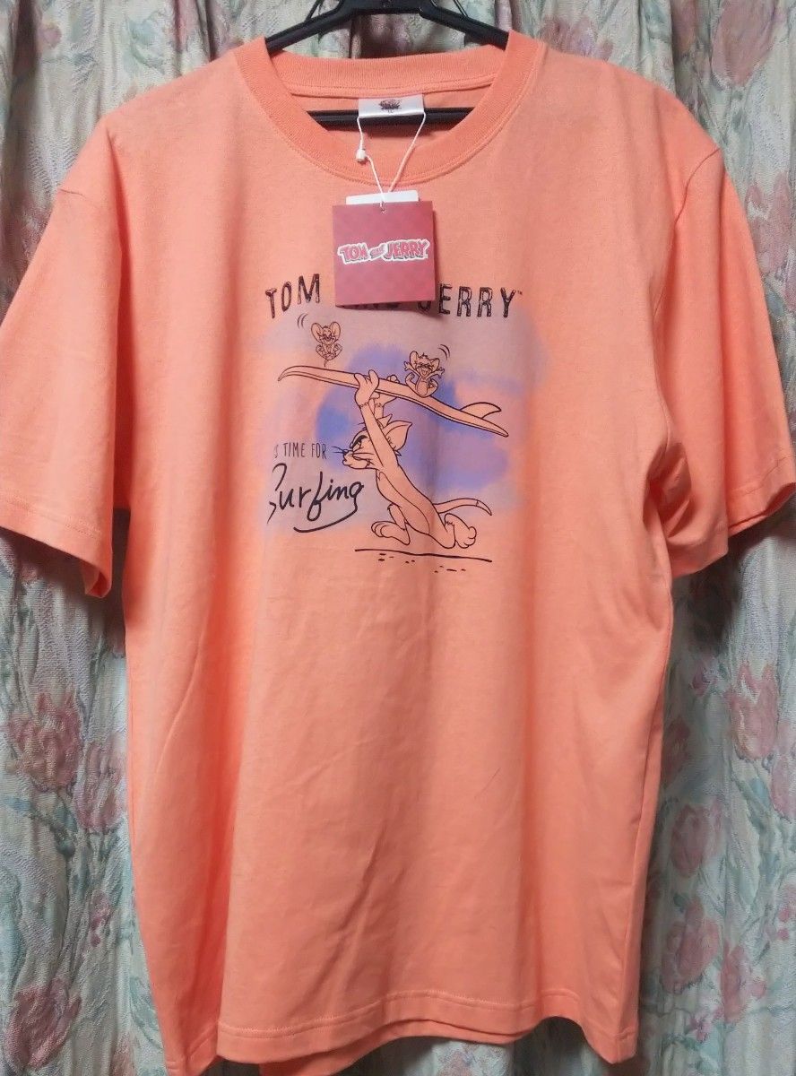 TOM AND JERRY メンズ トムとジェリー 半袖Tシャツ Tシャツ XL LL