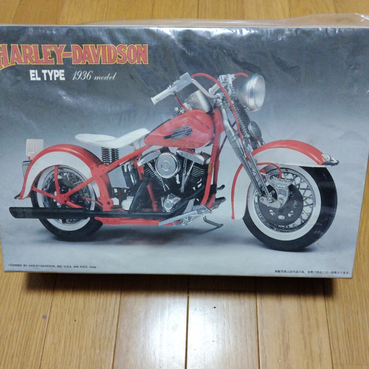  Imai Harley Davidson EL type 1936model 1/12 scale plastic model 