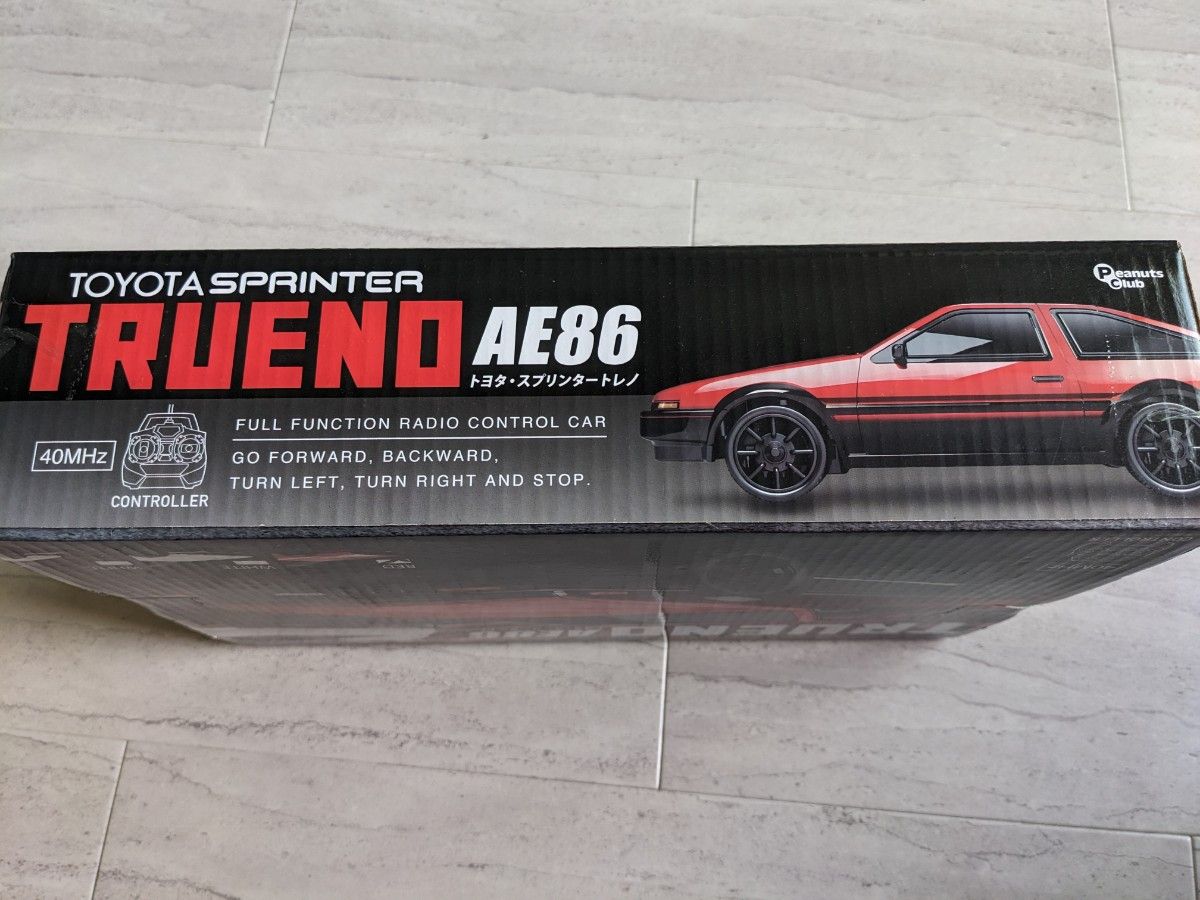 TOYOTA SPRINTER トレノAE86 ラジコン レッド 新品未開封 ゆう TOYOTA SPRINTER トレノAE86 ラジコン レッド 新品未開封 ゆう