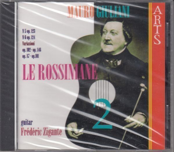 [CD/Arts]M.ジュリアーニ(1781-1829):ロッシニアーナ第5番Op.123&ロッシニアーナ第6番Op.124&変奏曲Op.102他/F.ツィガント(gt)_画像1