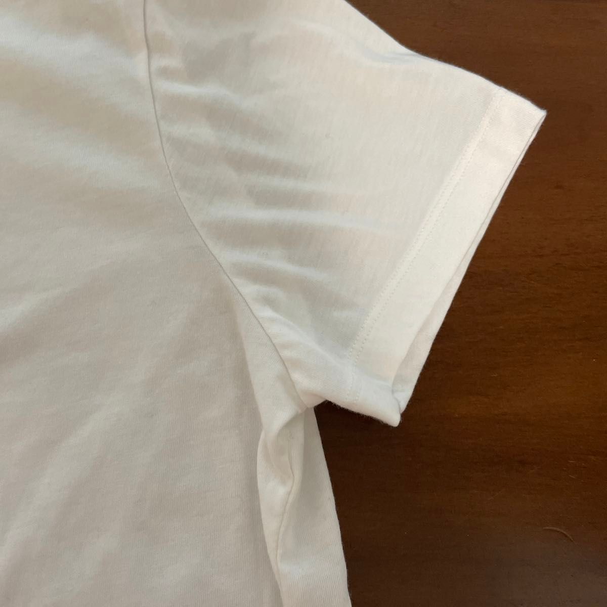L 美品 NIKE  Tシャツ ロゴ ホワイト ナイキ 白 レディース Lサイズ 半袖 スポーツ 送料無料　女性