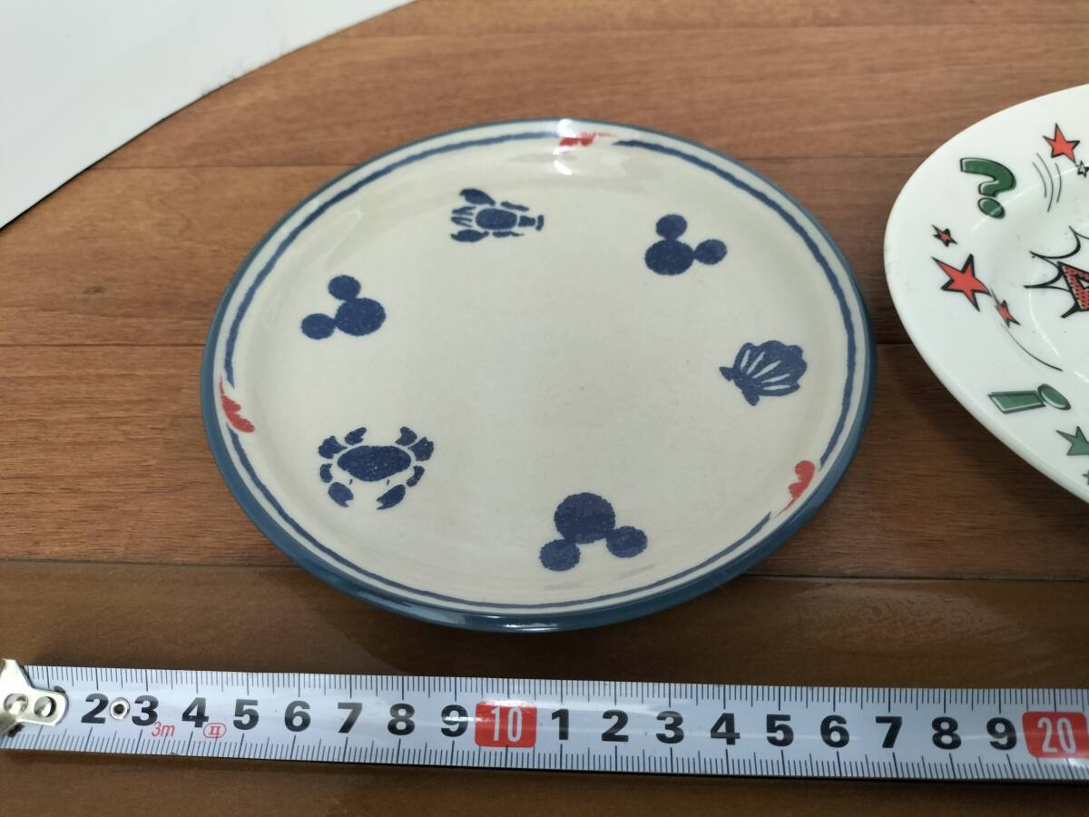 コレクション　昭和　レトロ　アンティーク　料理皿　陶器　ミッキーマウス　ディズニー　飾り　まとめて_画像3