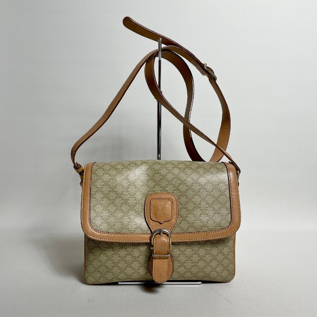 2404-43-1|CELINE セリーヌ マカダム トリオンフ ショルダー 2404-43-1|CELINE セリーヌ マカダム トリオンフ ショルダー