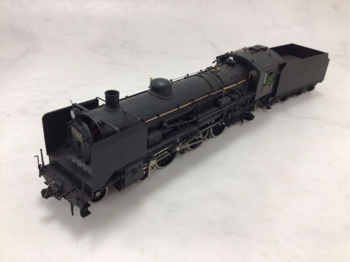 1円〜 ジャンク モデルパシフィック HOゲージ C53形 蒸気機関車 後期型 標準テンダー /bの画像2