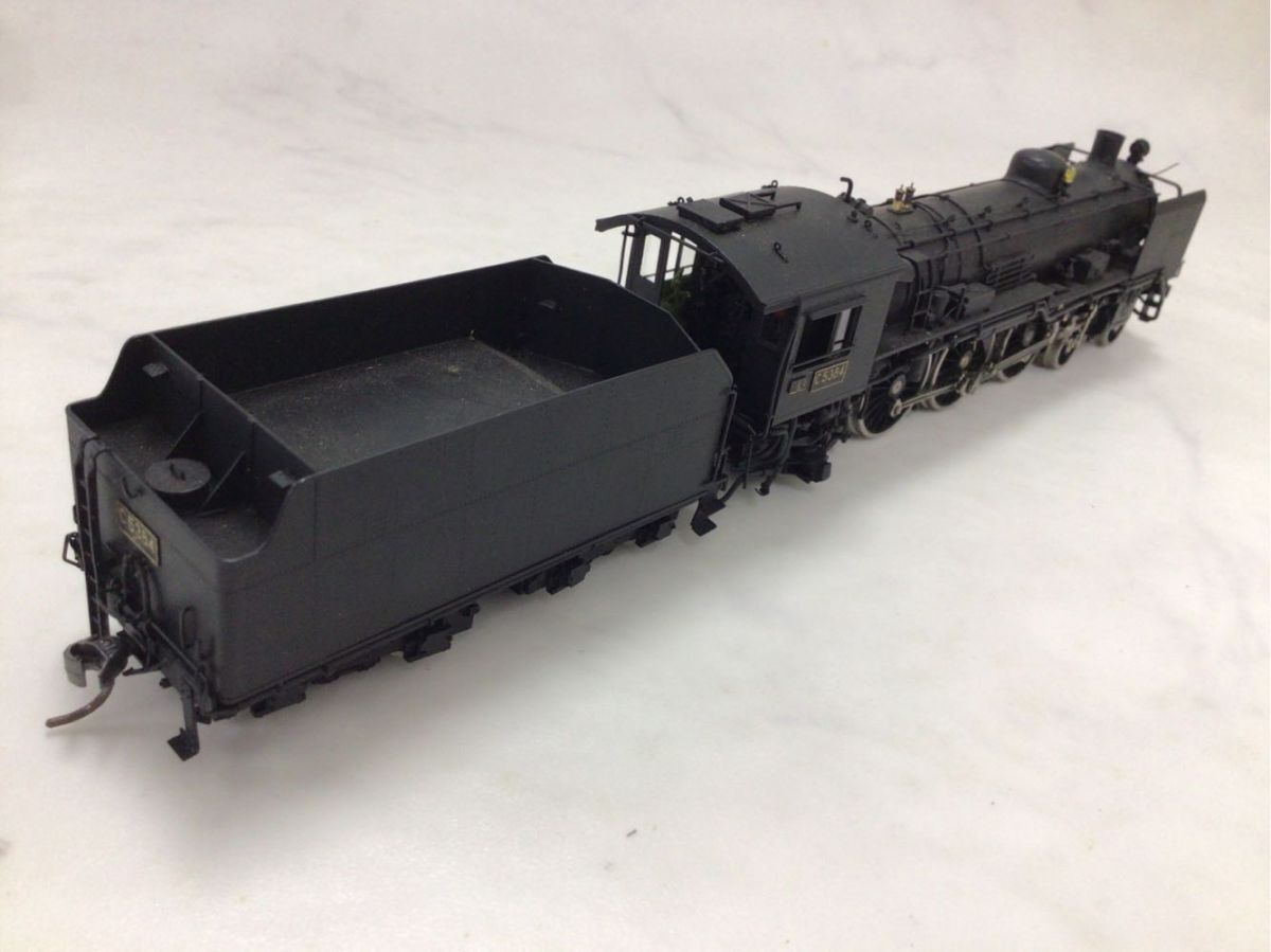 1円〜 ジャンク モデルパシフィック HOゲージ C53形 蒸気機関車 後期型 標準テンダー /b_画像3