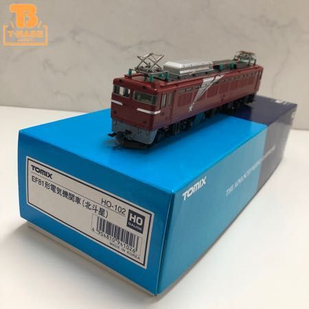 1円〜 ジャンク TOMIX HOゲージ HO-102 EF81形電気機関車(北斗星)の画像1