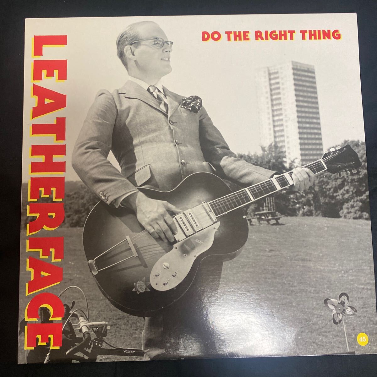 LEATHERFACE 「Do The Right Thing」 HYPE22T 1993年 UK盤 レコード LP_画像1