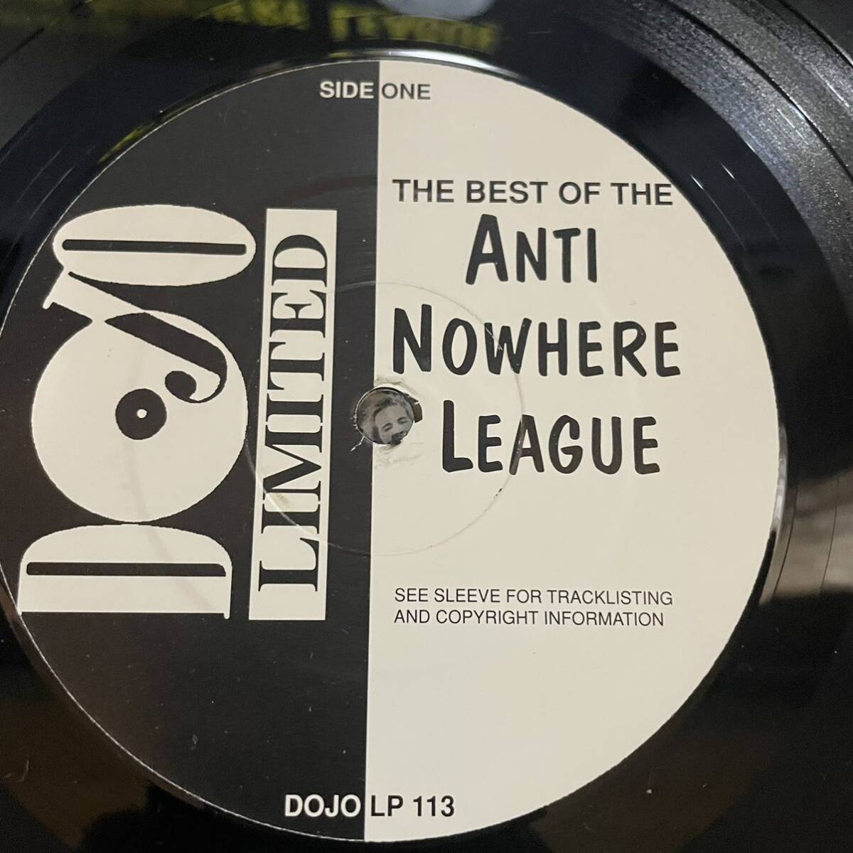 Anti-Nowhere League 『The Best Of The Anti-Nowhere League』 おまけディスク付 LPレコード （DOJO LP 113）の画像7