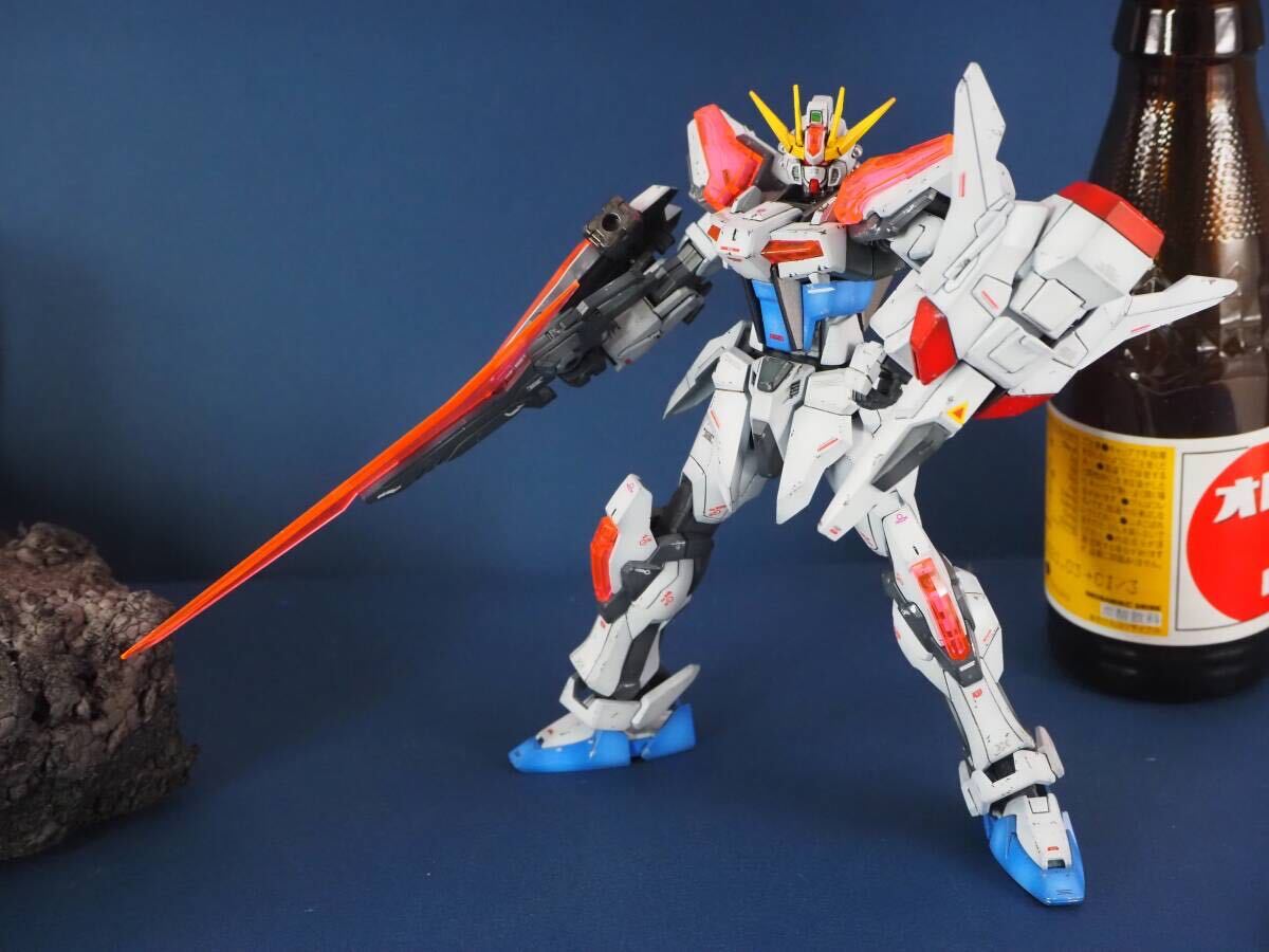 [EG]ビルドストライクガンダム エクシードギャラクシー  改修・塗装 完成品 GUNDAMの画像1