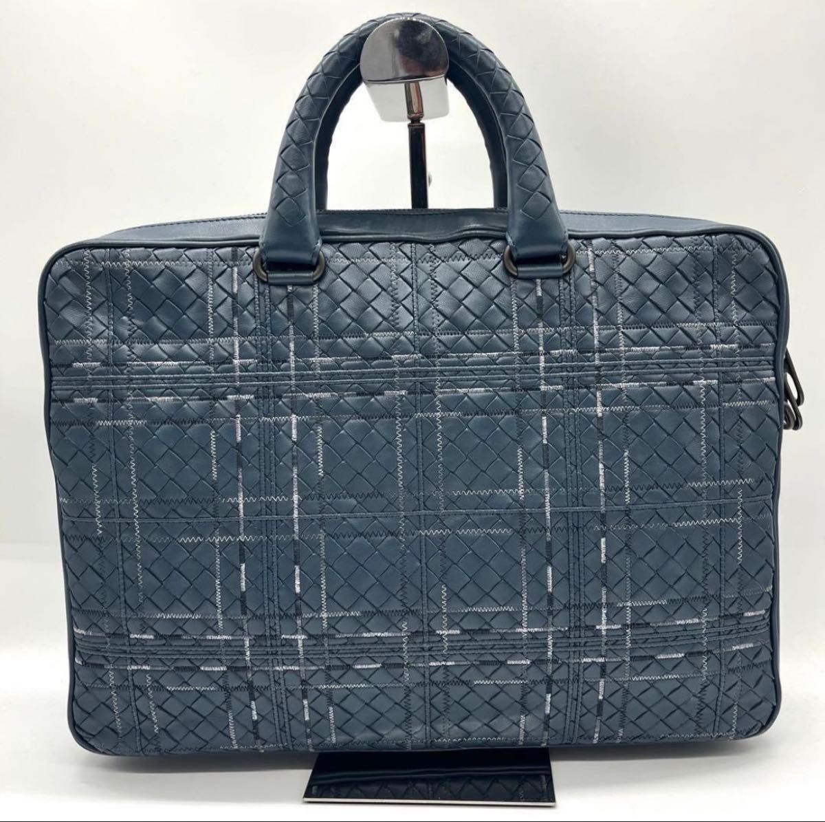 【極美品/絶盤】BOTTEGA VENETA/ボッテガヴェネタ/アトラス/イントレチャート/ビジネスバッグ/ショルダーバッグ