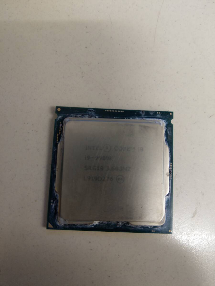 動作品 Intel インテル Core i9-9900K プロセッサー BOX 3.6GHz 8C/16T Coffee Lake LGA1151 殻割くまメタルの画像2