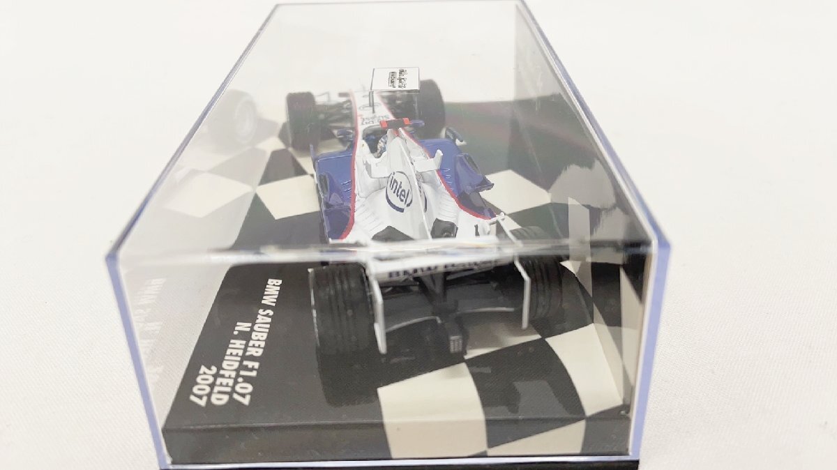 MINICHAMPS ミニチャンプス 1/43 PMA BMWザウバーF1.07 ニックハイドフェルド 2007 ＃9 SAUBER N.Heidfeld PETRONAS JP-13_画像10