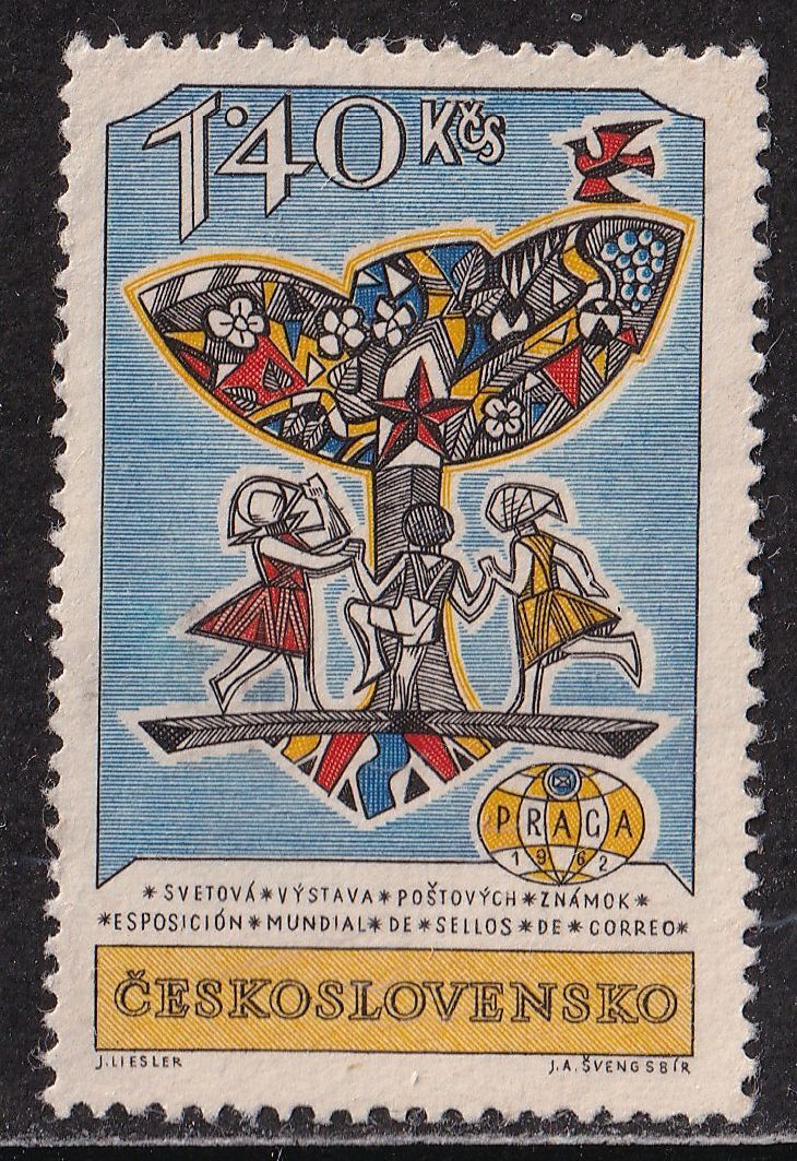 チェコスロバキア切手 プラハ切手展 切手収集 展示会 の画像4