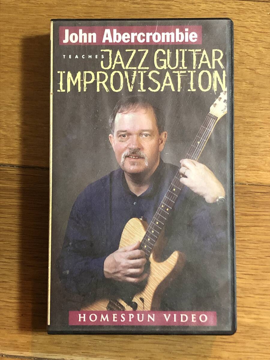Jazz Guitar Improvisation John Abercrombie VHS video