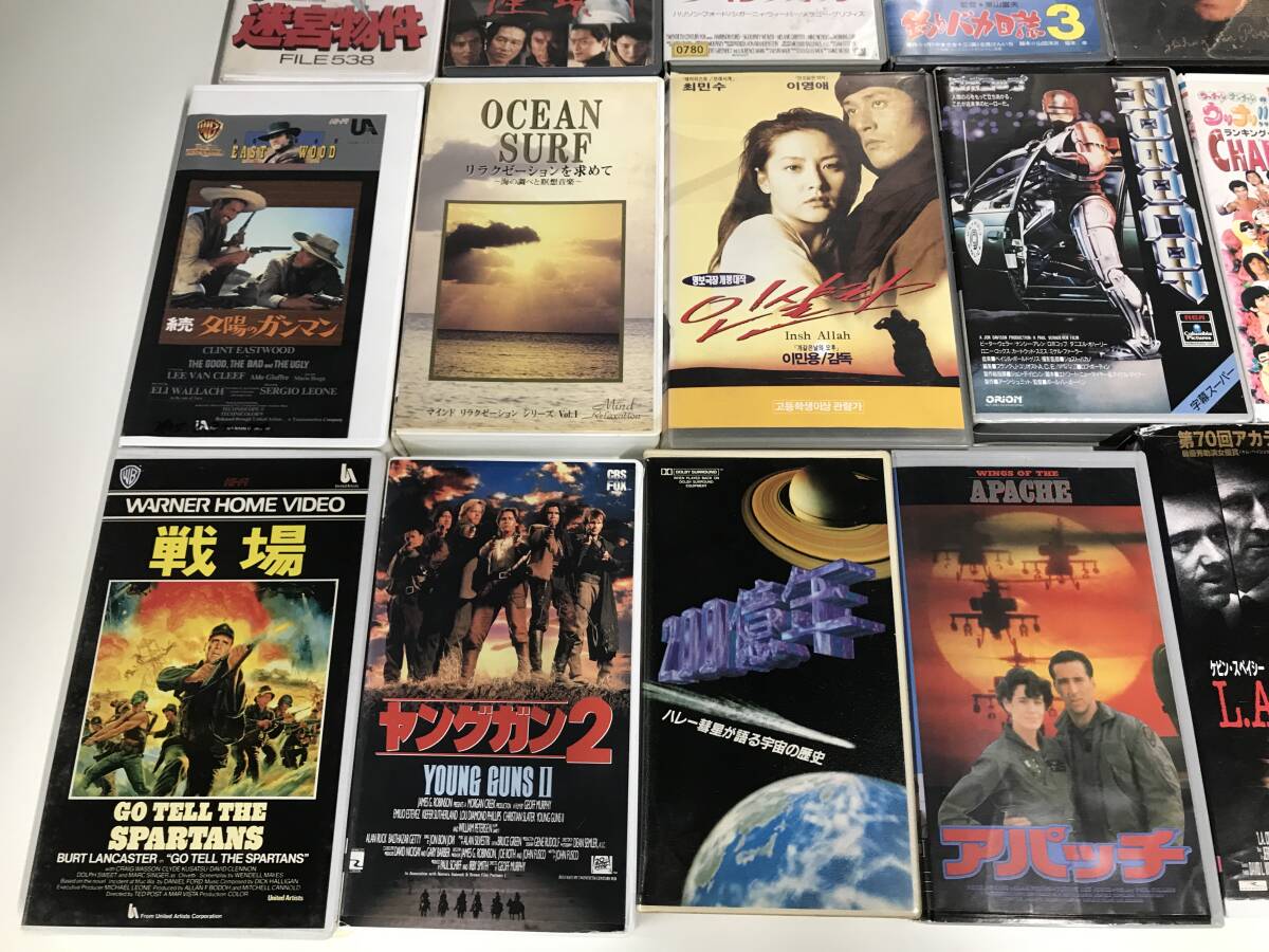 * video summarize * omnibus VHS* Western films Japanese film western study war place Young gun U2 robocop lime light dizziness ... Gamma n Minolta *