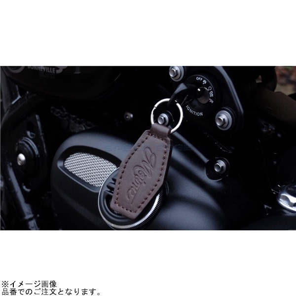 在庫あり Motone モートーン KEY001 レザーキーホルダー ブラウン_画像7