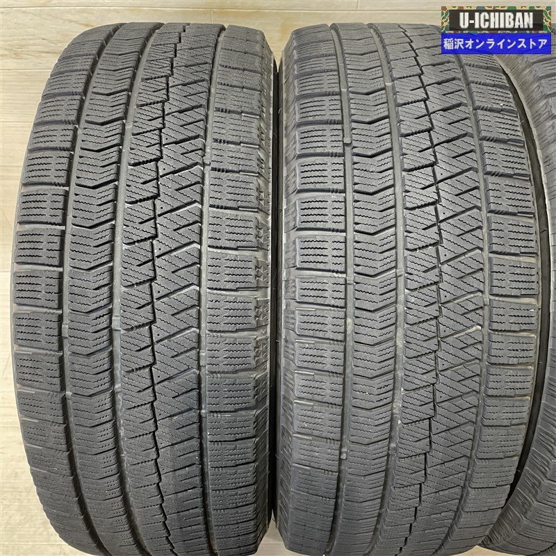 セレナ リーフ アクセラ 等 エコフォルム 6.5-16+45 5H114.3 ブリヂストン VRX2 205/55R16 16インチ スタッドレス 4本セット 009_画像9