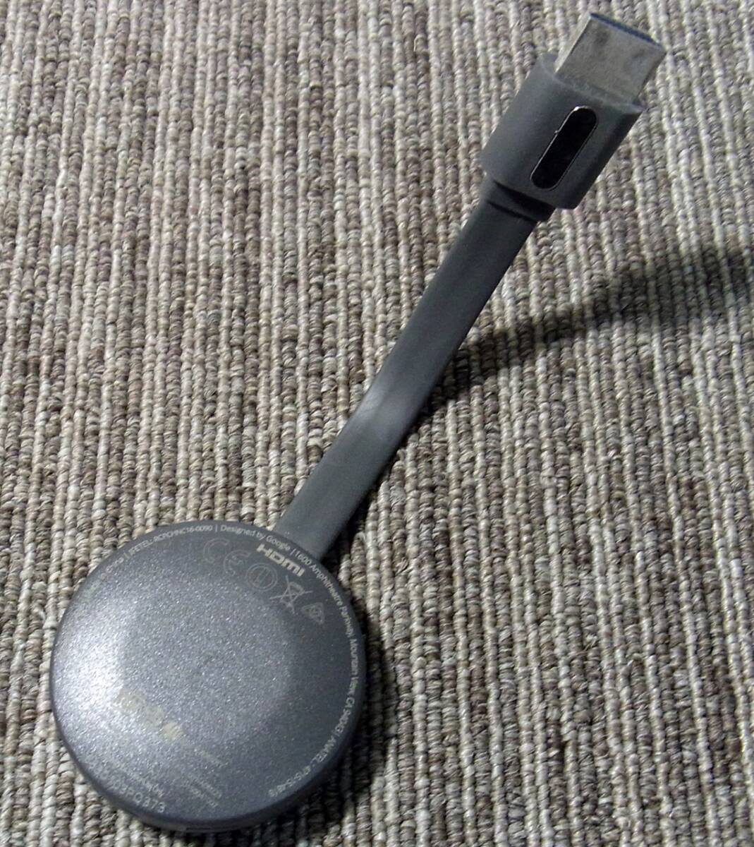 YI オ5-108 Google Chromecast グーグル クロームキャスト NC2-6A5 メディアストリーミング端末 GA3A00133A16Z01 中古_画像3