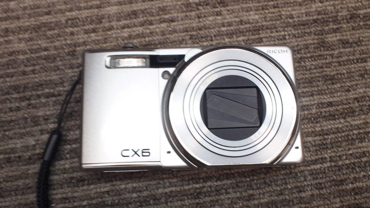 ^.5-15 RICOH CX6 компактный цифровой фотоаппарат работоспособность не проверялась текущее состояние товар 