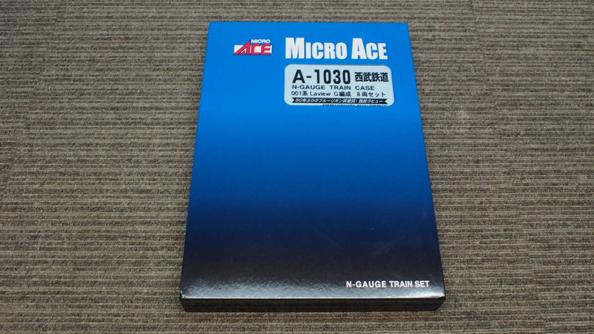 ^B.5-2 MICROACE N gauge A-1030 Seibu railroad 001 series Laview G compilation .8 both set railroad model 