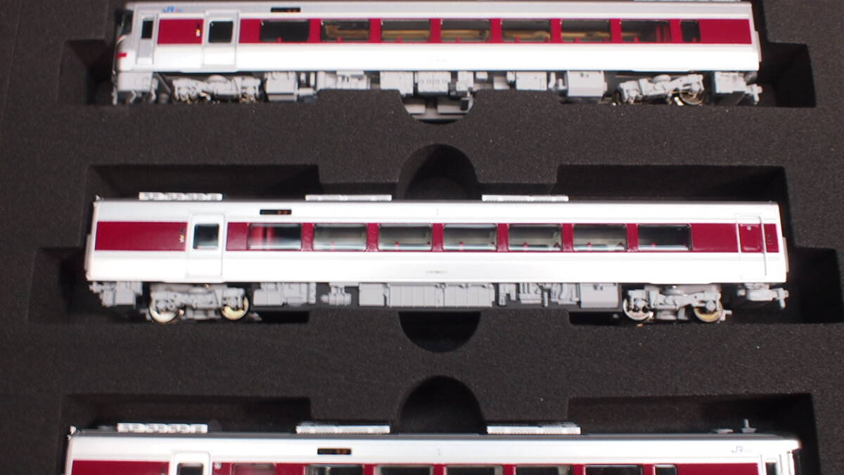 ▲Bに 5-11 ポポンデッタ Nゲージ 6061 JR キハ189系 「びわこエクスプレス」 改良版 3両セット 鉄道模型_画像4