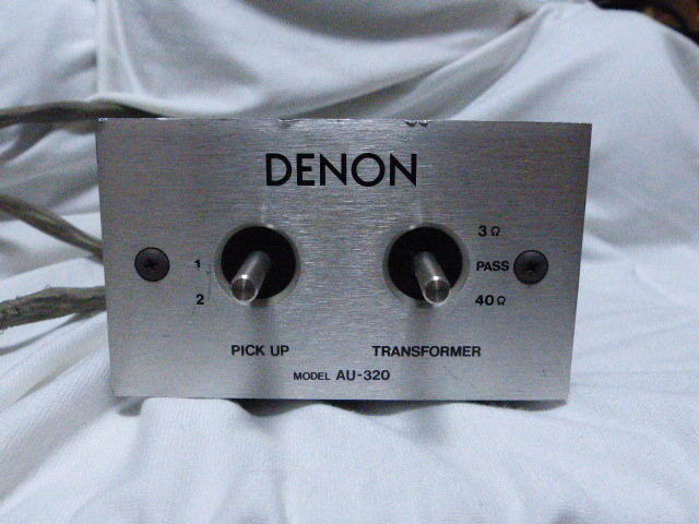 （動作未確認）デノン DENON AU-320 MC昇圧トランス_画像2