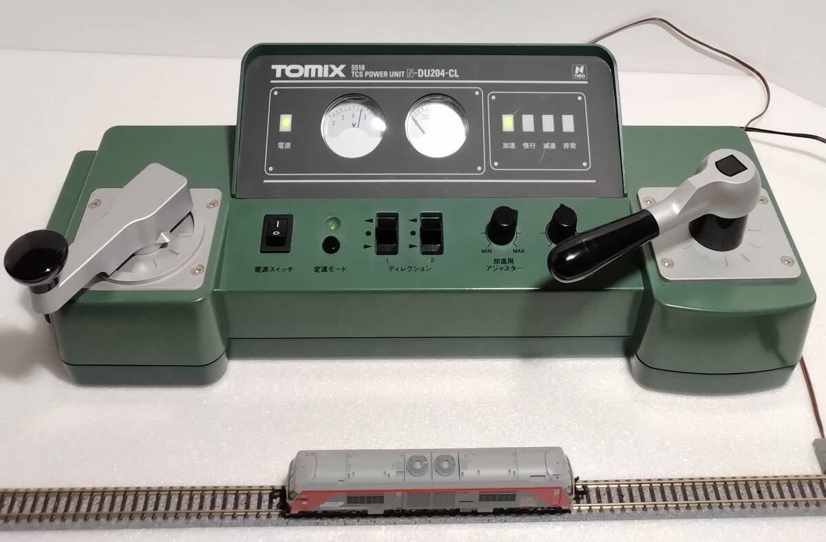 [ N gauge ]TOMIX /to Mix 5518 TCS power unit N-DU204-CL : 5531 Point control box N-S * D.C. feeder N attaching 