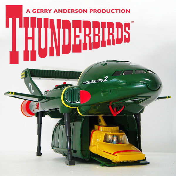 [ secondhand goods ]Carlton:THUNDERBIRD / Thunderbird :2 number *4 number :TB2*TB4: bar Jill * Gordon doll 2 body attaching : sound, engine sound verification OK!