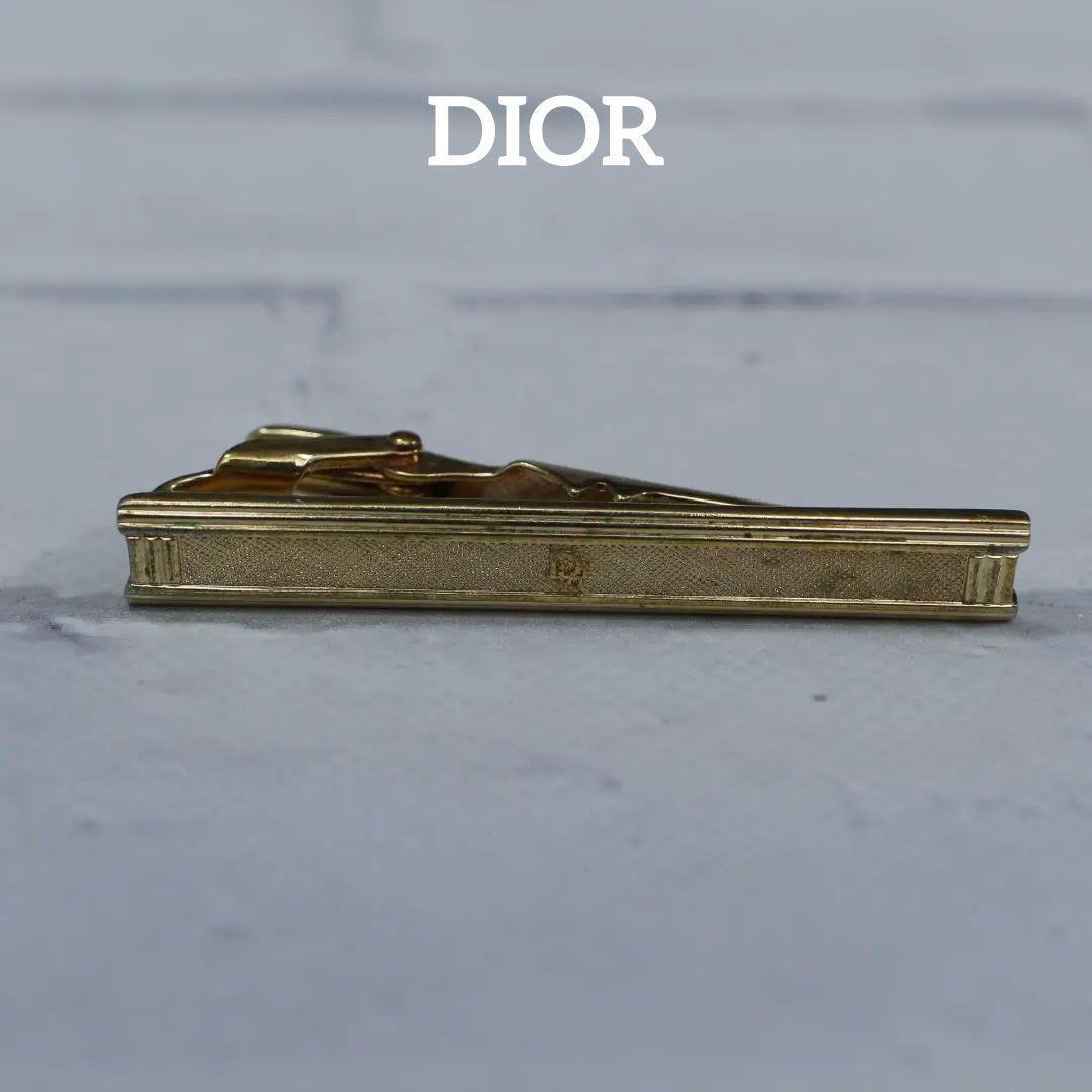 [ анонимность рассылка ] DIOR Dior булавка для галстука Gold Logo 5