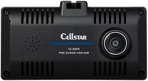 セルスター(CELLSTAR) ドライブレコーダー 前方・車内2カメラ(360°) CS-360FH 200万画素/200万画素_画像2