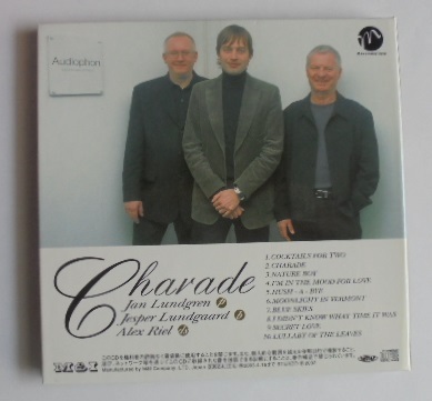 帯付き CD シャレード ヤン・ラングレン・トリオ Charade Jan Lundgren Trio 2002年発売盤 初回限定パッケージ ジャケット表面にキズあり