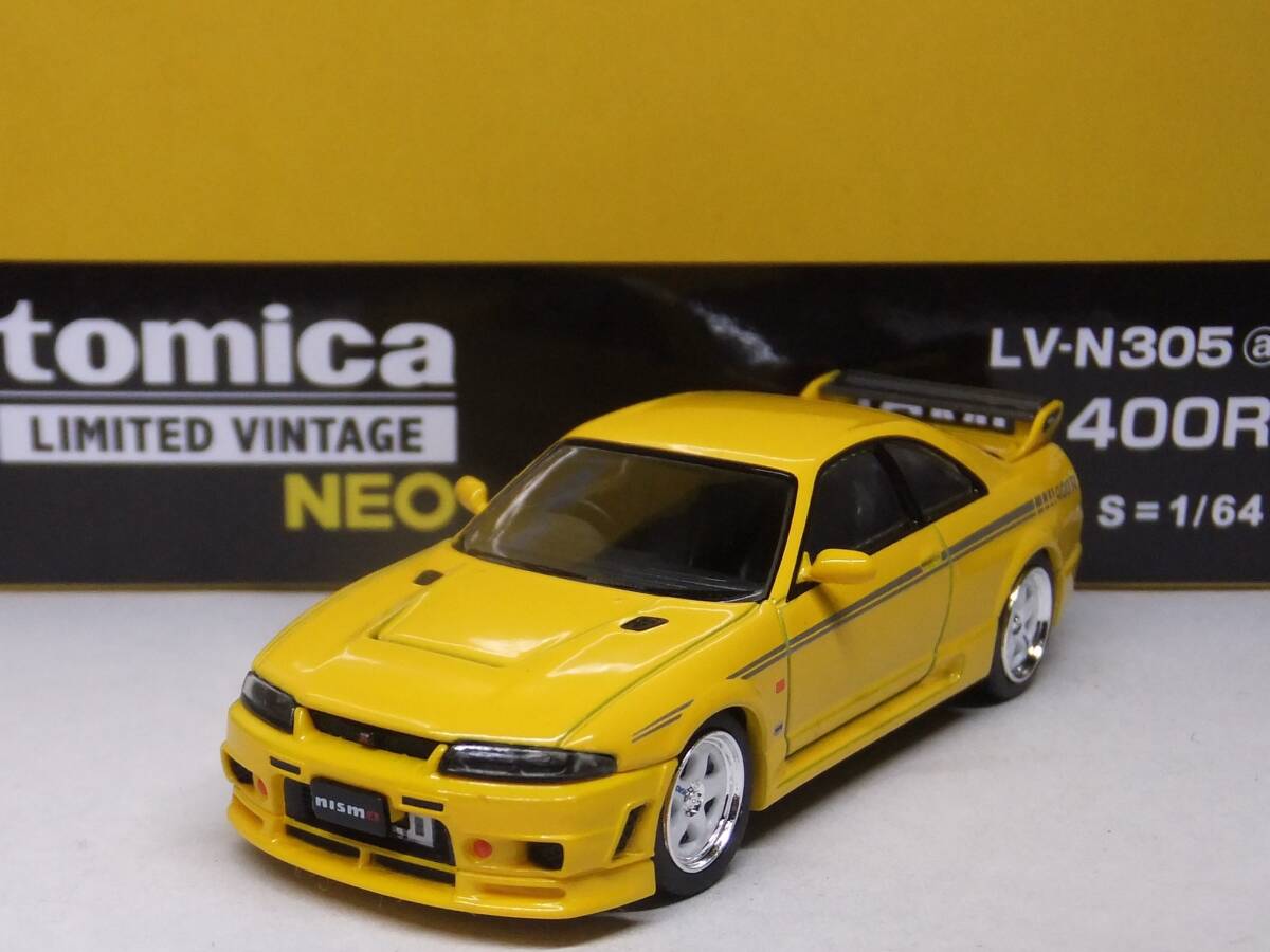 トミカ★トミカリミテッドヴィンテージネオ LV-N305a NISMO 400R 黄色 日産 スカイライン GT-R R33 NISSAN ニスモ_画像1