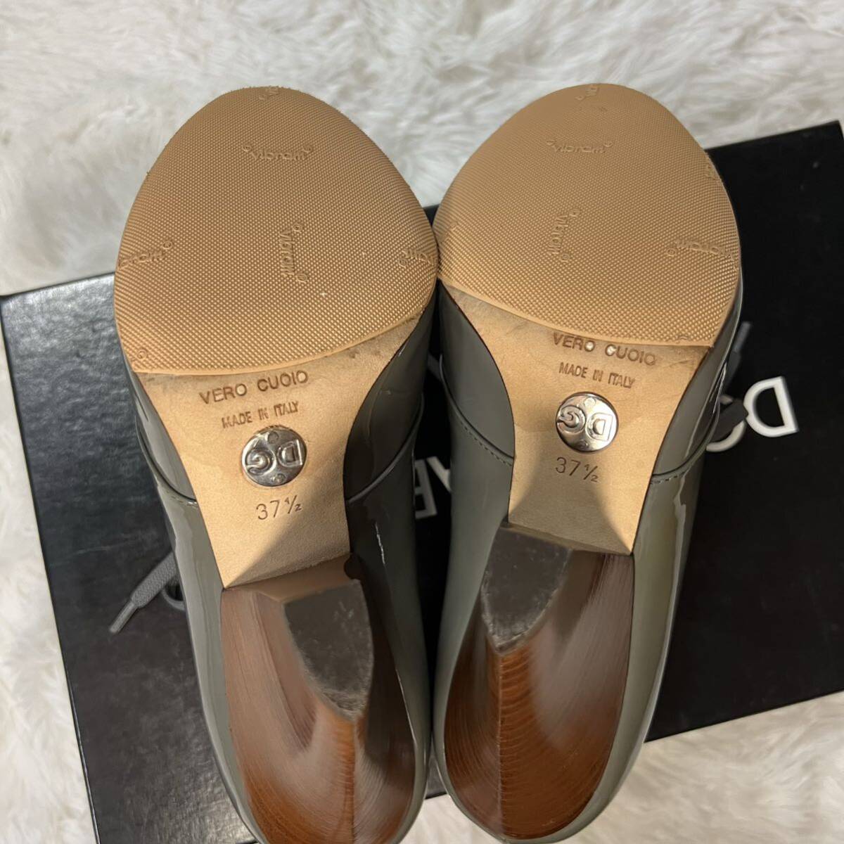 [1 иен старт ]DOLCE&GABBANA Dolce & Gabbana ботинки сандалии 24cm