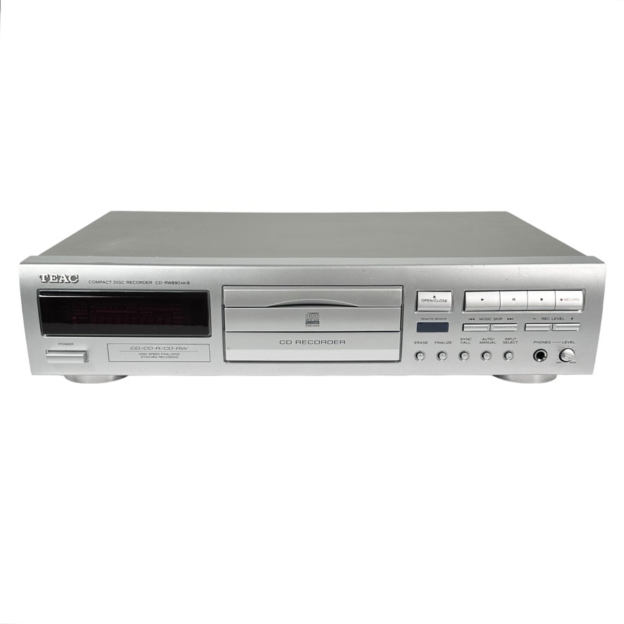 現状品 ティアック CDレコーダー (シルバー) CD-RW890MK2-S_画像1