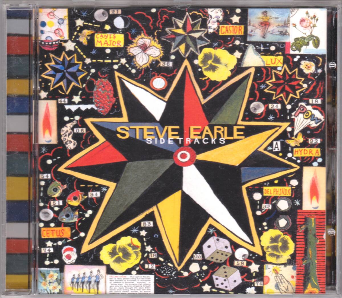 ☆STEVE EARLE(スティーヴ・アール)/SIDETRACKS◆2002年リリースのBob Dylan＆Nirvanaの秀逸カヴァーも収録した唯一無二の超大名盤！◇_画像1