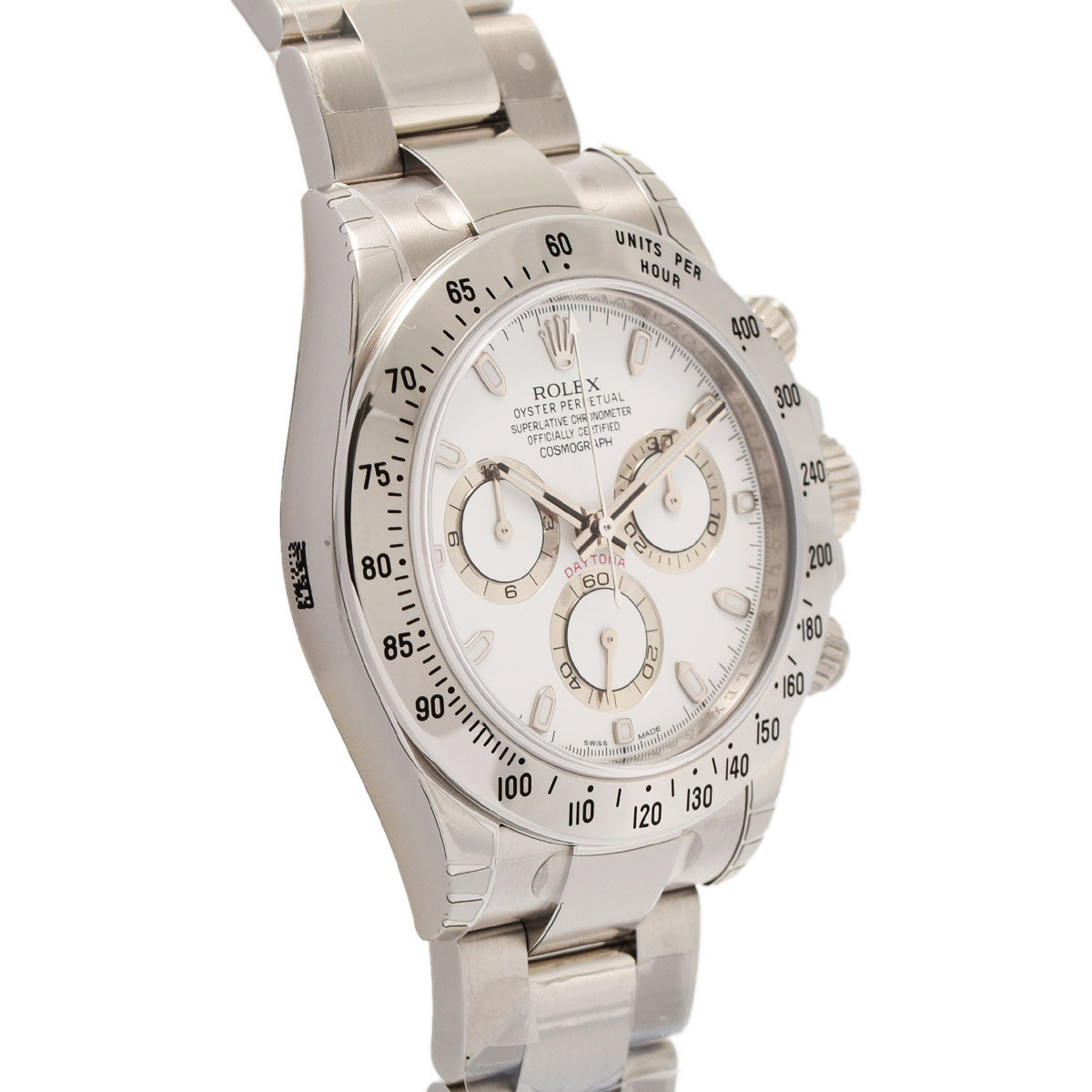 ROLEX ロレックス デイトナ デットストック 116520 メンズ SS 腕時計 自動巻き 白文字盤 未使用 銀蔵_画像5