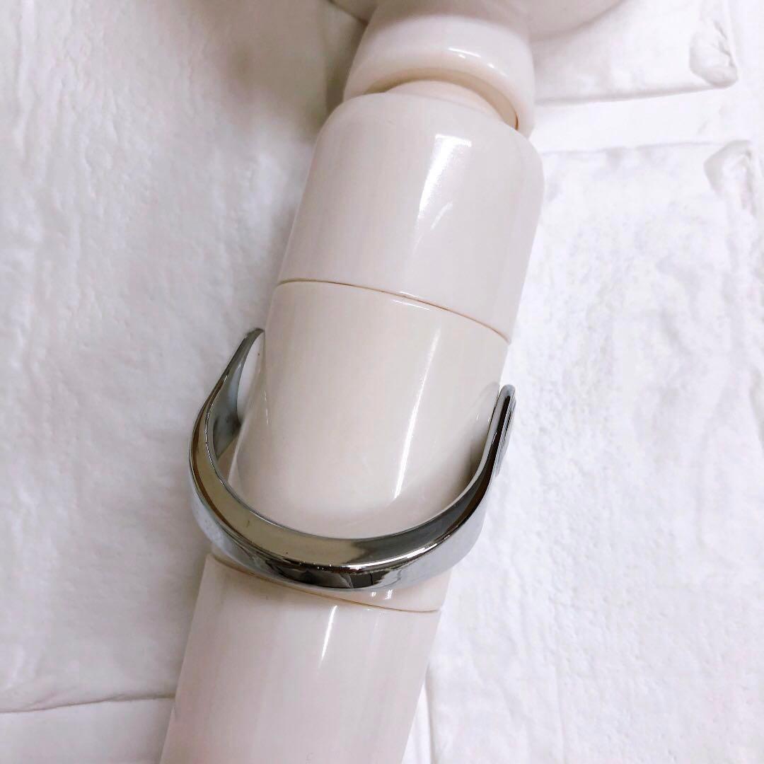 新品未使用　シャワーヘッド 白色 ホワイト 塩素除去剤 節水 浄水 止水ボタン 水流調整 角度　取り付け簡単！