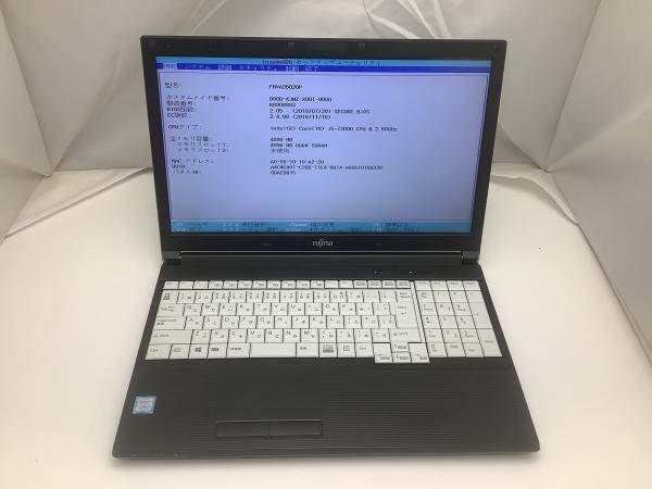 ジャンク!FUJITSU A577/SX○Core i5 7300U 2.6G 4G_画像1