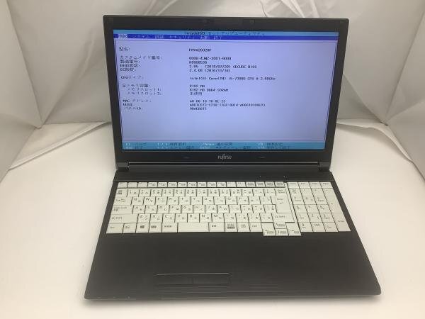 ジャンク!FUJITSU A577/SX○Core i5 7300U 2.6G 8G_画像1