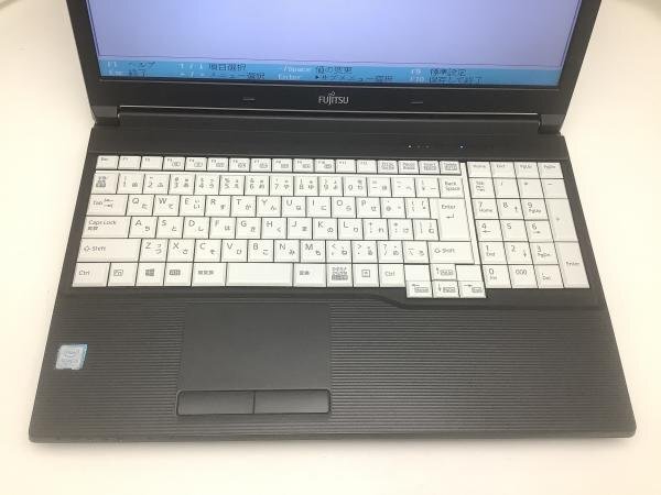 ジャンク!FUJITSU A577/SX○Core i5 7300U 2.6G 4G_画像2