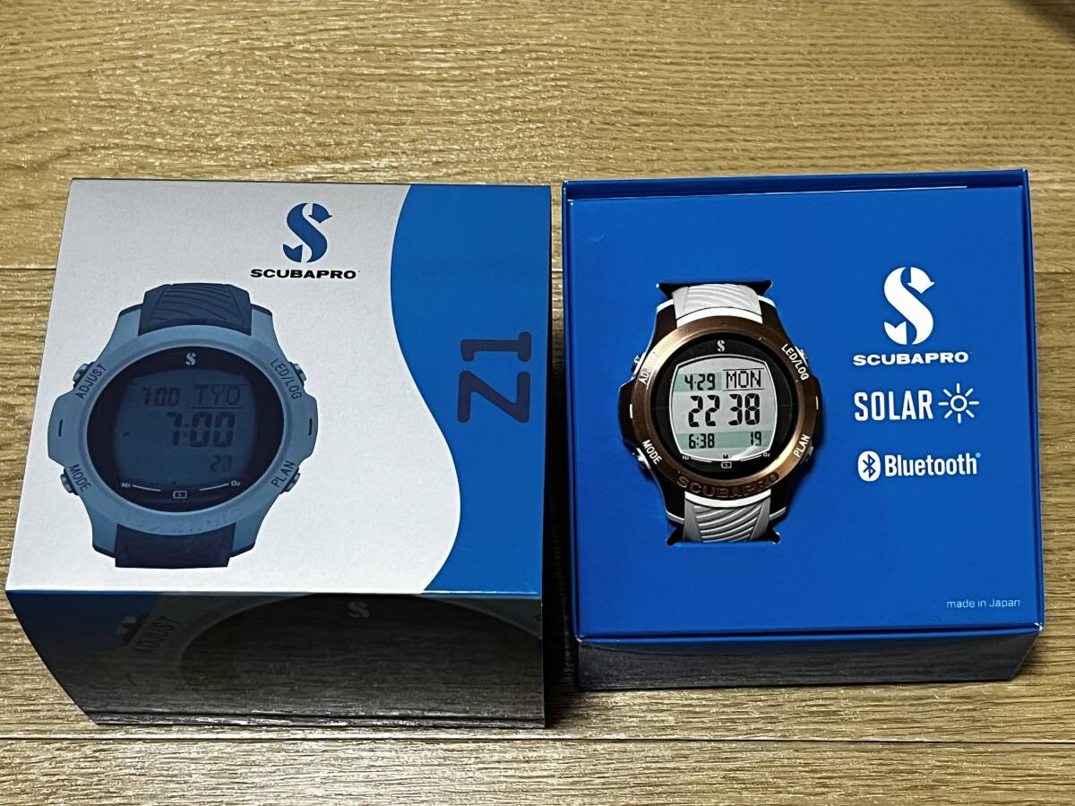 Scuba Pro スキューバプロ Z1 ダイブコンピュータ (純正延長バンド付き)【売り切り】の画像1