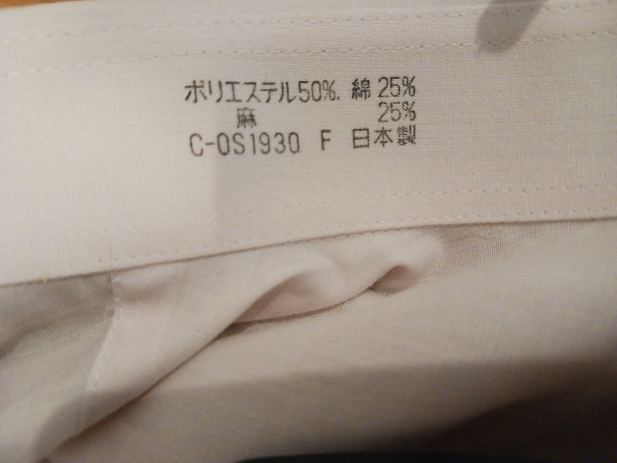 新品Yシャツ　麻混　薄いピンク　カネタ(株) Super Clean　日本製