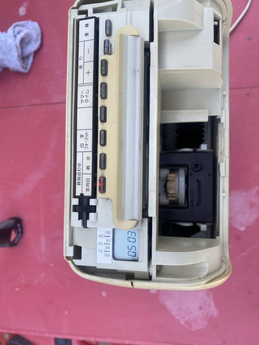 AMANO タイムレコーダー BX2000 ジャンクの画像3