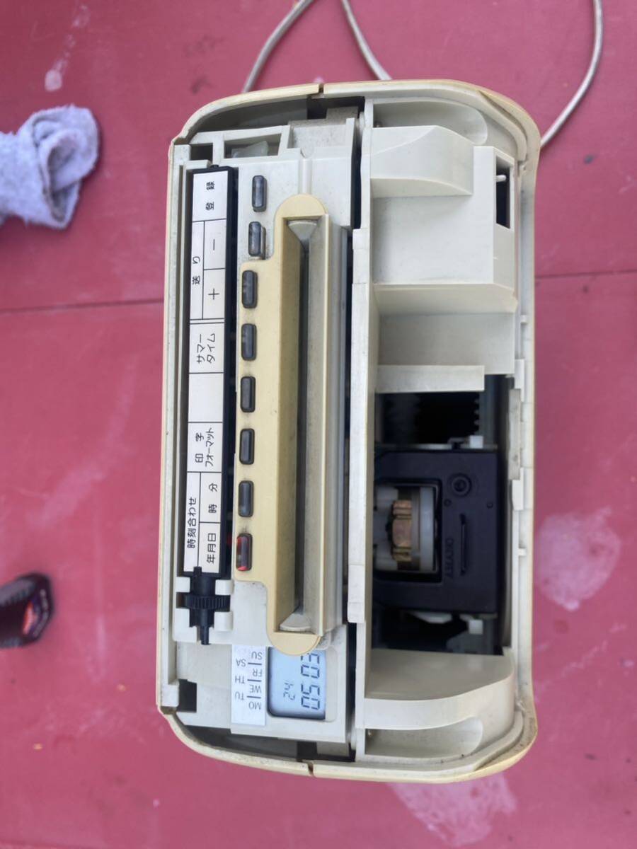 AMANO タイムレコーダー BX2000 ジャンクの画像4