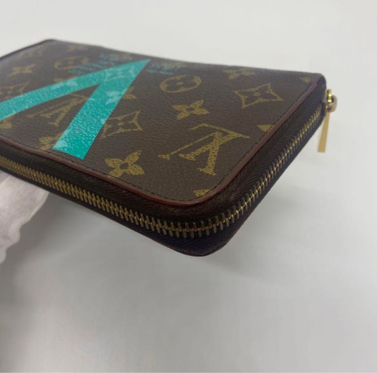 ルイヴィトン 長財布 ラウンドファスナー ジッピーウォレット モノグラムVライン LOUIS VUITTON 希少 レア 完売品