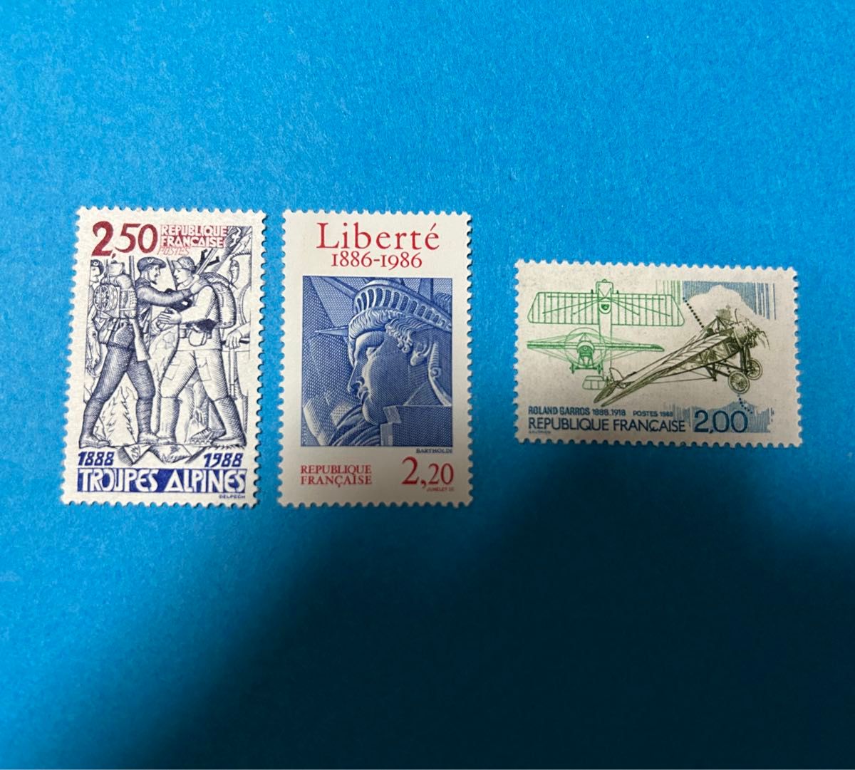 外国切手　フランス　色々　94枚